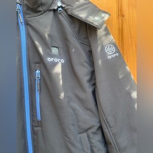 Ororo heated jacket with extra battery pack! Wind and Waterproof!